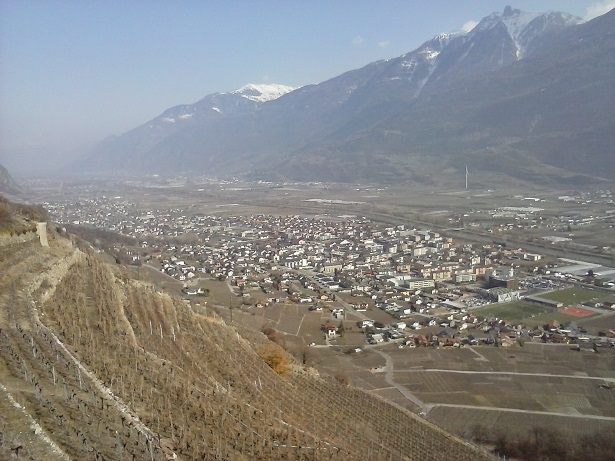 Panorama sur la vallée du Rhône